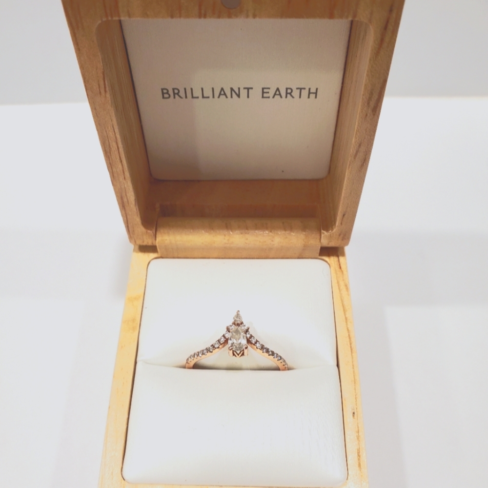 Brilliant Earth Engagement Ring Rose Gold